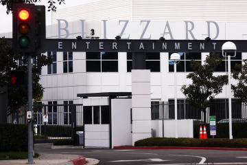 Le siège d’Activision Blizzard, à Irvine (Californie, Etats-Unis), le 18&nbsp;janvier 2022.